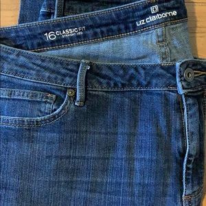 Liz Claiborne® Classic Fit Straight Jeans